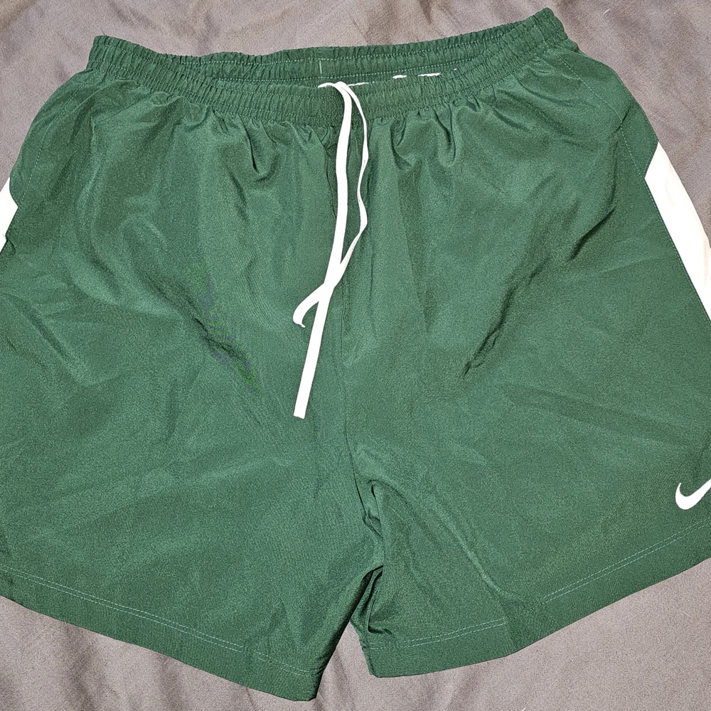 Nike Men's Green/White Running Shorts Sz M New With Tags